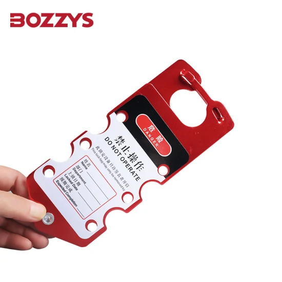 Bozzys Professional Factory Alloy Aluminium Hasp Lockout Tagout